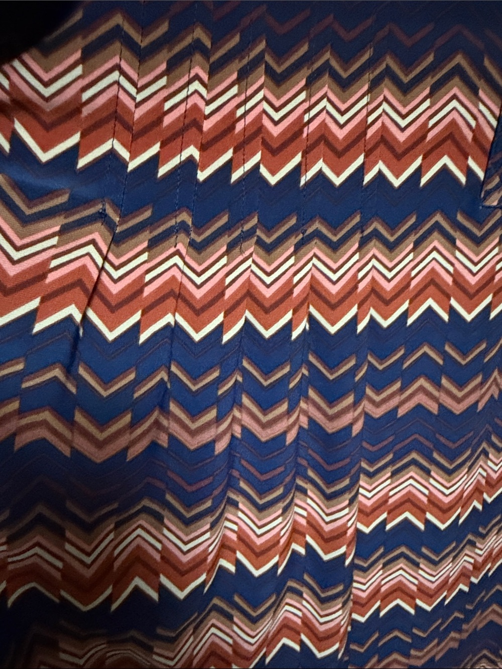 Chevron Button-Front Tunic - Picture 7 of 7